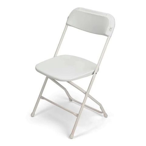 White Plastic Folding Chairs